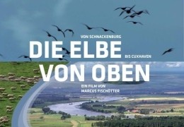 Die Elbe von oben - Plakat