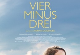 Vier minus drei