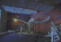 In einer Halle des New Mexico Museum of Natural...Reeve