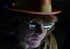 Teddy Schu (Helge Schneider) mit Sonnenbrille und Hut...Film