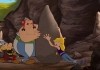 Asterix und Obelix unterrichten Grautvornix, den...estix
