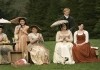 Die Gesellschaft beim Kricketspiel: Mrs. Austen...re.).