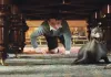 Angus (ALEX ETEL) versucht, den ausgebüchsten Crusoe...rache