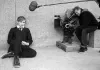 Restless - HENRY HOPPER (l.) mit Regisseur GUS VAN...LESS.