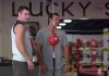 Vitali und Wladimir im Fitnessstudio mit Vater...chko'