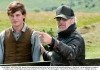 Gefhrten - Regisseur Steven Spielberg mit...m Set
