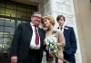 Toast - v.l. Ken Stott (Nigels Vater), Helena Bonham...ater)