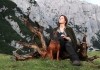Die Wand - Frau (Martina Gedeck) und Hund Luchs