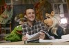 Kermit the Frog, Jason Segel and Miss Piggy - 'Die Muppets'