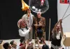 Happy Welcome - Show der Clowns in der Notunterkunft...-Porz
