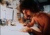 Frank Zappa - Komponist Frank Zappa an seinem Schreibtisch