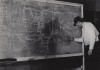 Beuys - Joseph Beuys bei einem Vortrag am Minneapolis...1974.