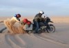 Willi (links) mit Michael Martin in der Sahara