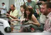 (v.l.n.r.:) WOODY HARRELSON, JESSE EISENBERG, EMMA...iego.