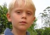Blonder Junge in Schroeder, Brasilien