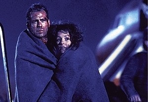 Stirb langsam 2 - Bruce Willis und Bonnie Bedelia