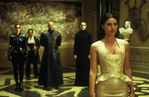 Matrix Reloaded - Carrie-Ann Moss, Randall Duk Kim,...lucci