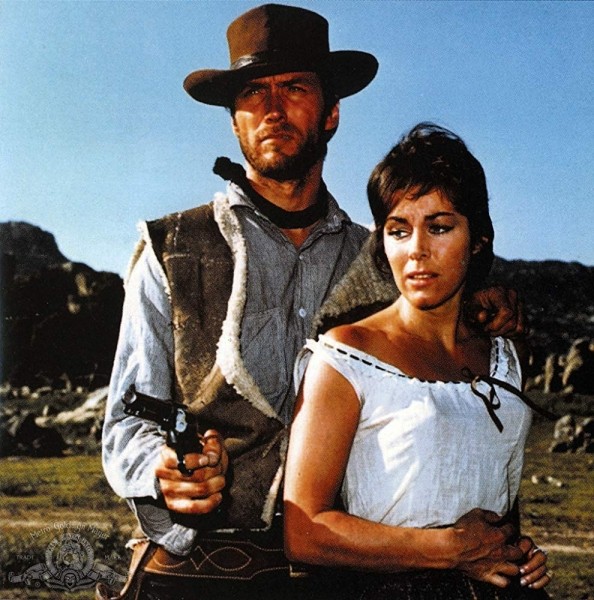 Fr eine Handvoll Dollar - Clint Eastwood und Marianne Koch