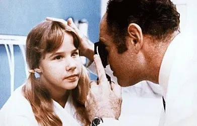 Linda Blair als Regan MacNeil in 'Exorzist'