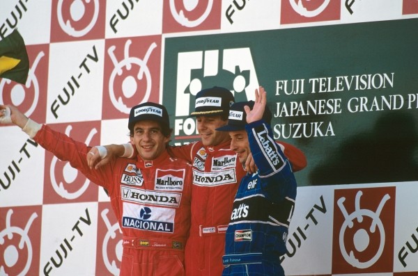 Senna - Ayrton Senna, Gerhard Berger and Riccardo...1991