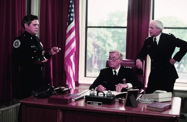 Police Academy - G.W. Bailey, George Gaynes und...ertson