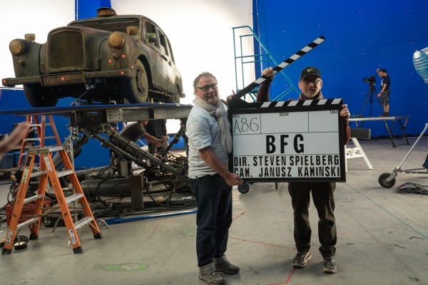 BFG - Big friendly Giant - Regisseur Steven Spielberg...Sets