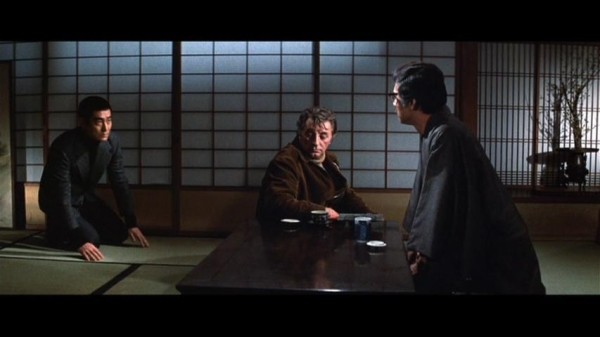 Yakuza - Ken Takakura, Robert Mitchum und James Shigeta