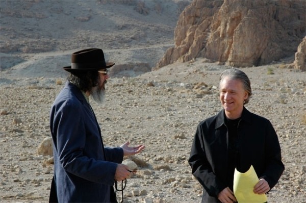 Bill Maher und Larry Charles in 'Religulous'