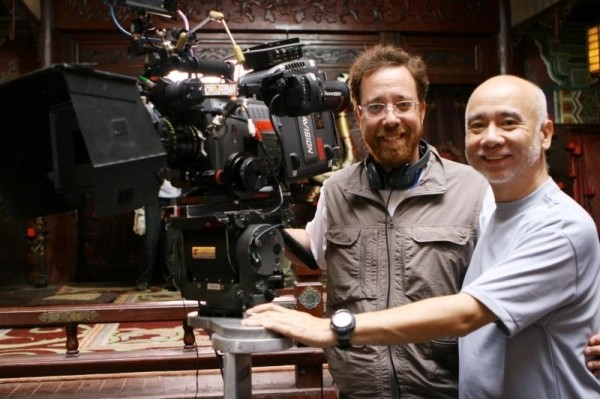Regisseur Rob Minkoff mit Kameramann Peter Pau