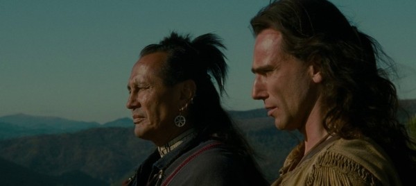 Der letzte Mohikaner - Russell Means und Daniel Day-Lewis