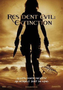 RESIDENT EVIL: EXTINCTION - Teaserplakat