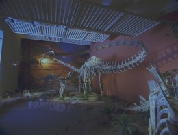 In einer Halle des New Mexico Museum of Natural...Reeve