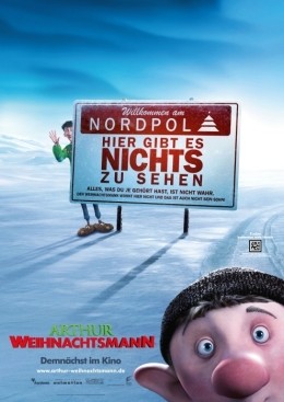 Teaser-Plakat - Arthur Weihnachtsmann
