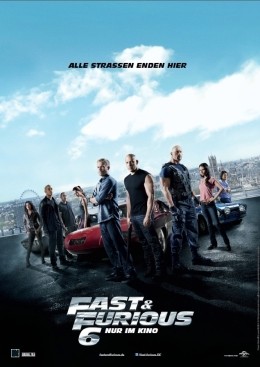 Fast & Furious 6 - Plakat
