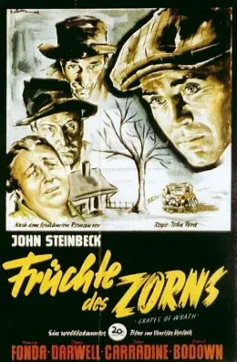 Früchte des Zorns - Poster