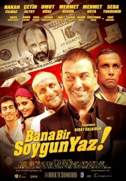 Schreibe mir ein Verbrechen -Trkisches Plakat