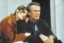 In the Line of Fire mit Rene Russo und Clint Eastwood