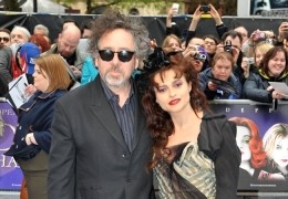 Tim Burton mit Helena Bonham Carter