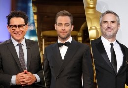 JJ Abrams, Chris Pine und Alfonso Curarn...ungen