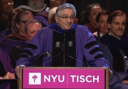 Robert De Niro an der New York University