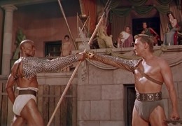 Spartacus mit Woody Strode und Kirk Douglas
