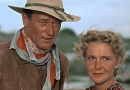 Man nennt mich Hondo - John Wayne und Geraldine Page