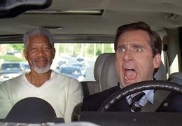 Gott (MORGAN FREEMAN) und Evan Baxter (STEVE CARELL)