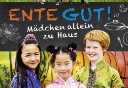 Ente gut! Mädchen allein zu Haus
