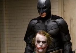 The Dark Knight mit Heath Ledger und Christian Bale