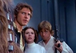 Krieg der Sterne mit Harrison Ford, Carrie Fisher und...amill