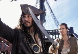 Johnny Depp und Orlando Bloom in Fluch der Karibik