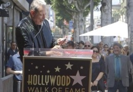 Jeff Goldblum bei seiner Danksagung auf dem Hollywood...evard