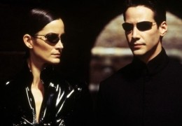 Matrix - Carrie-Ann Moss und Keanu Reeves
