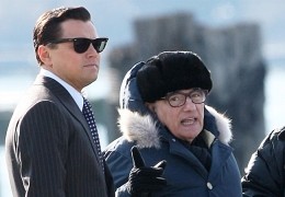 Leonardo DiCaprio mit Martin Scorsese